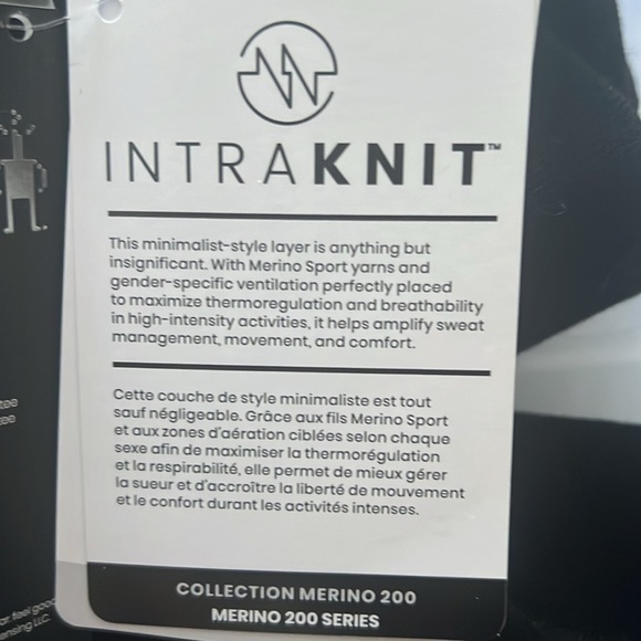 Smartwool Intraknit Thermal Merino Base Layer 3/4 leggings NWT - Picture 12 of 14